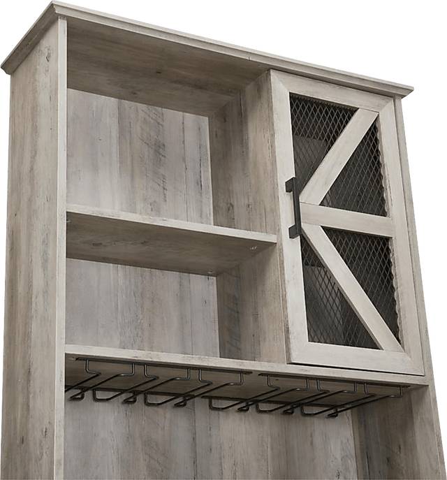 Kazia Gray Bar Cabinet - Thumbnail - Image 6