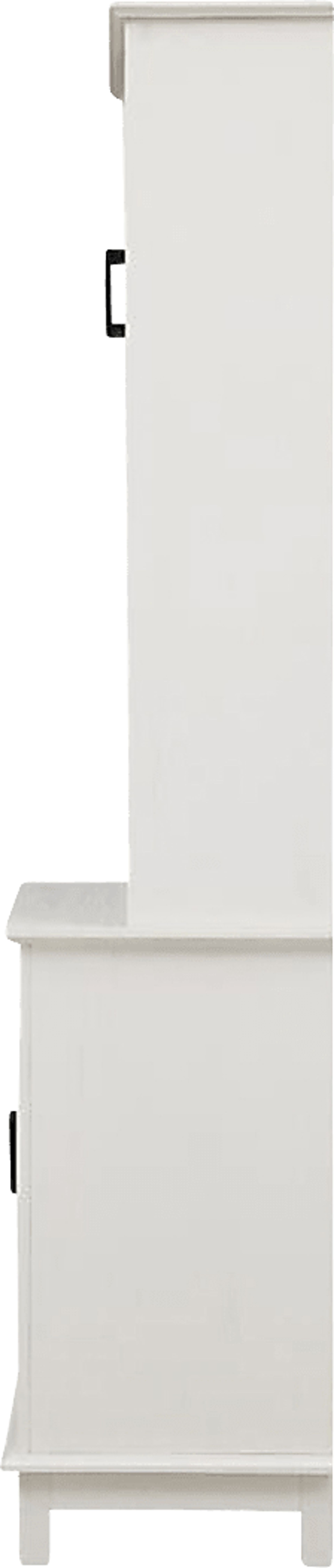 Kazia White Bar Cabinet - Image 5