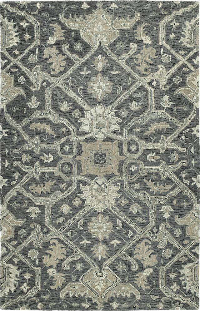 Kazko Gray 5' x 7'9 Rug - Thumbnail - Image 1