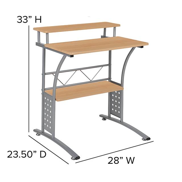 Keagon Maple Desk - Thumbnail - Image 2