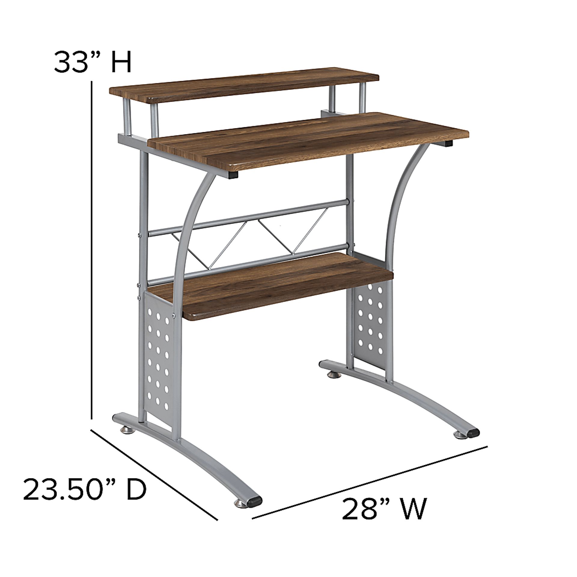 Keagon Walnut Desk - Image 2