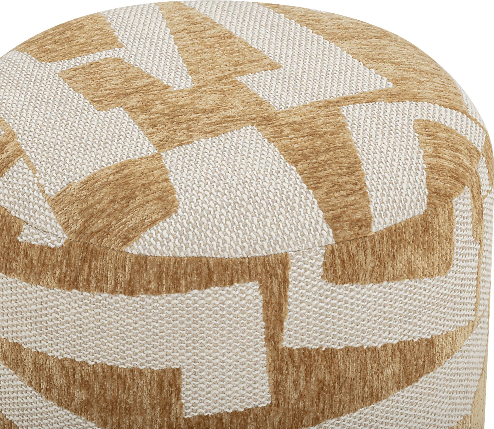 Keahi Orange Ottoman - Image 3