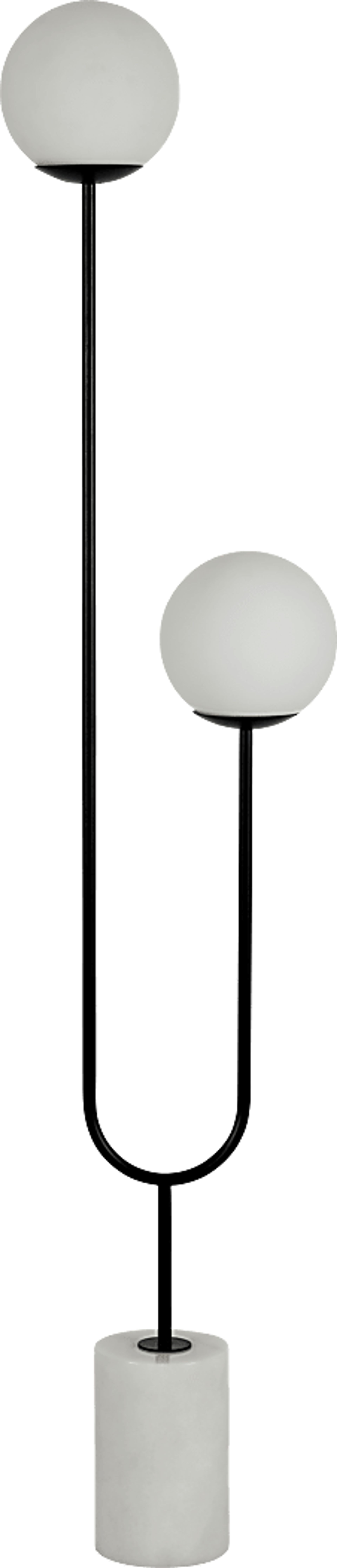Keal Valley Black Floor Lamp - Image 1