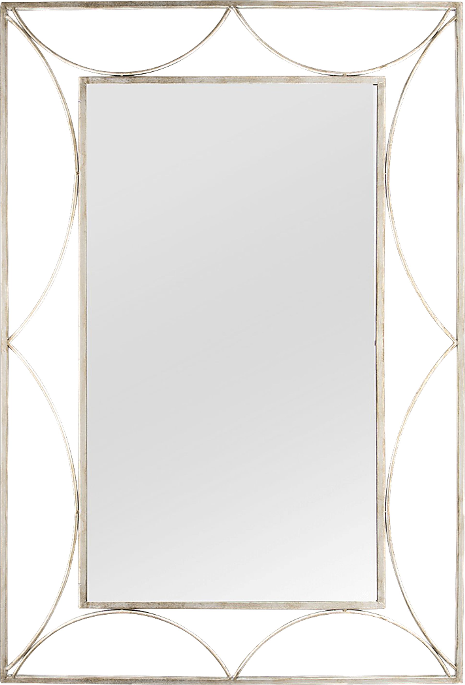 Keanna Silver Mirror - Image 1
