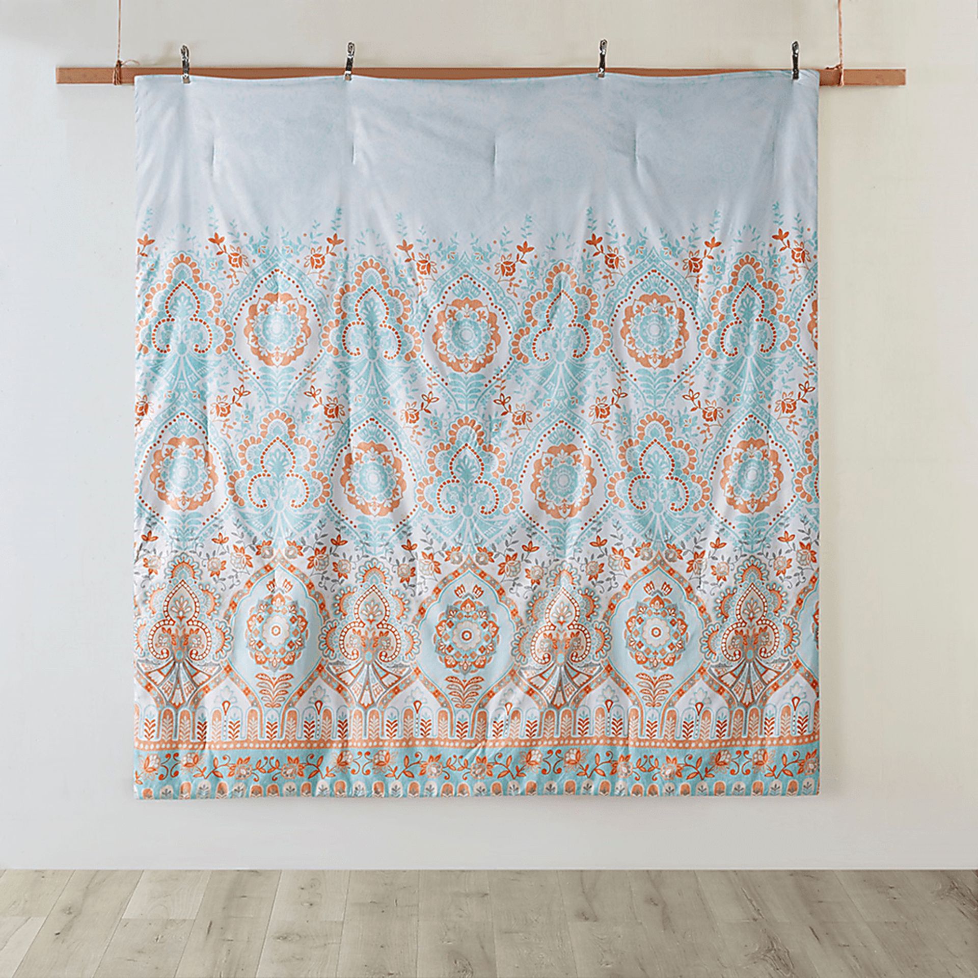 Kearney Blue Full Comforter Set - Image 9