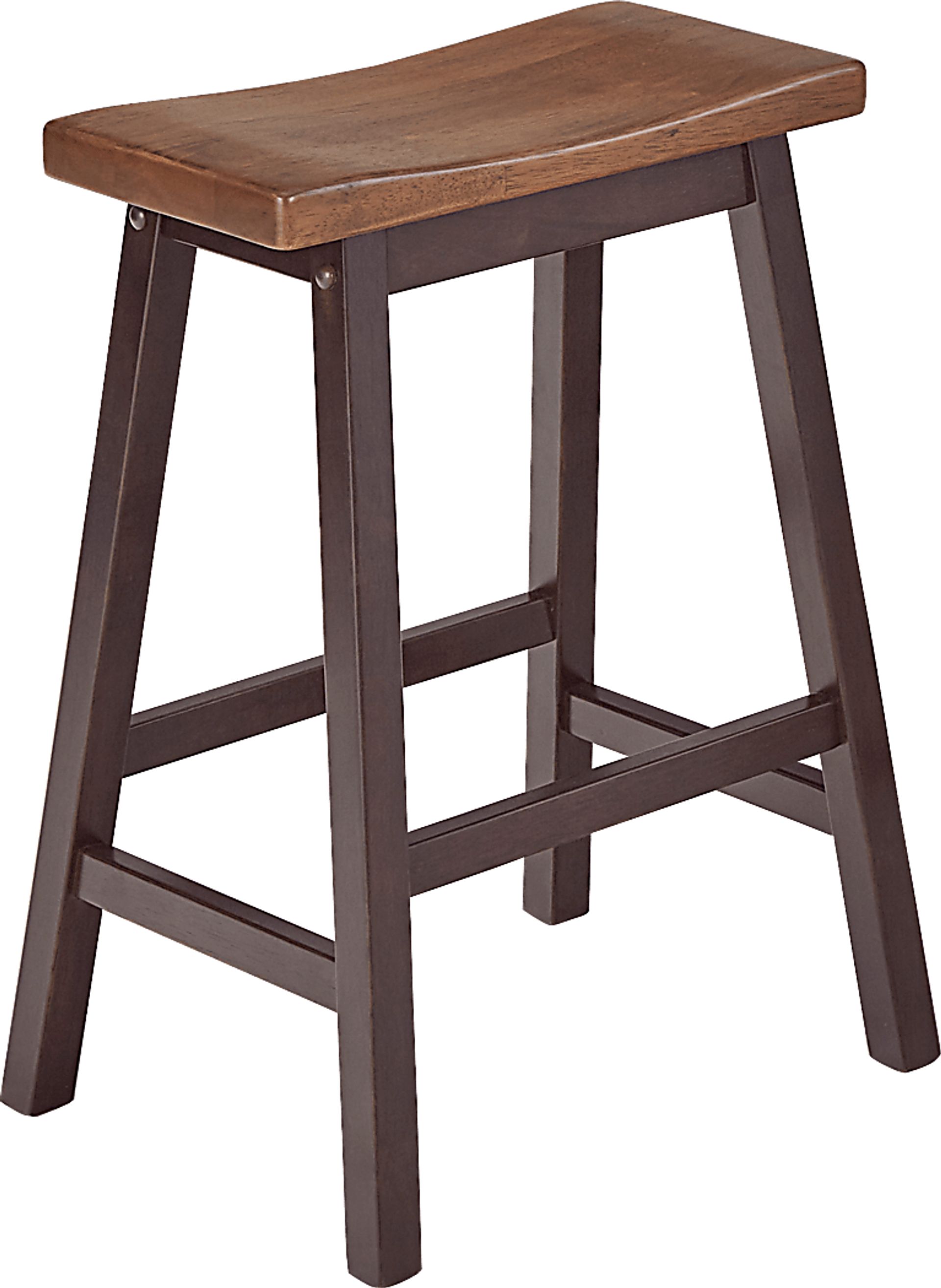 Keasey Brown Counter Stool, Set of 2 - Image 2