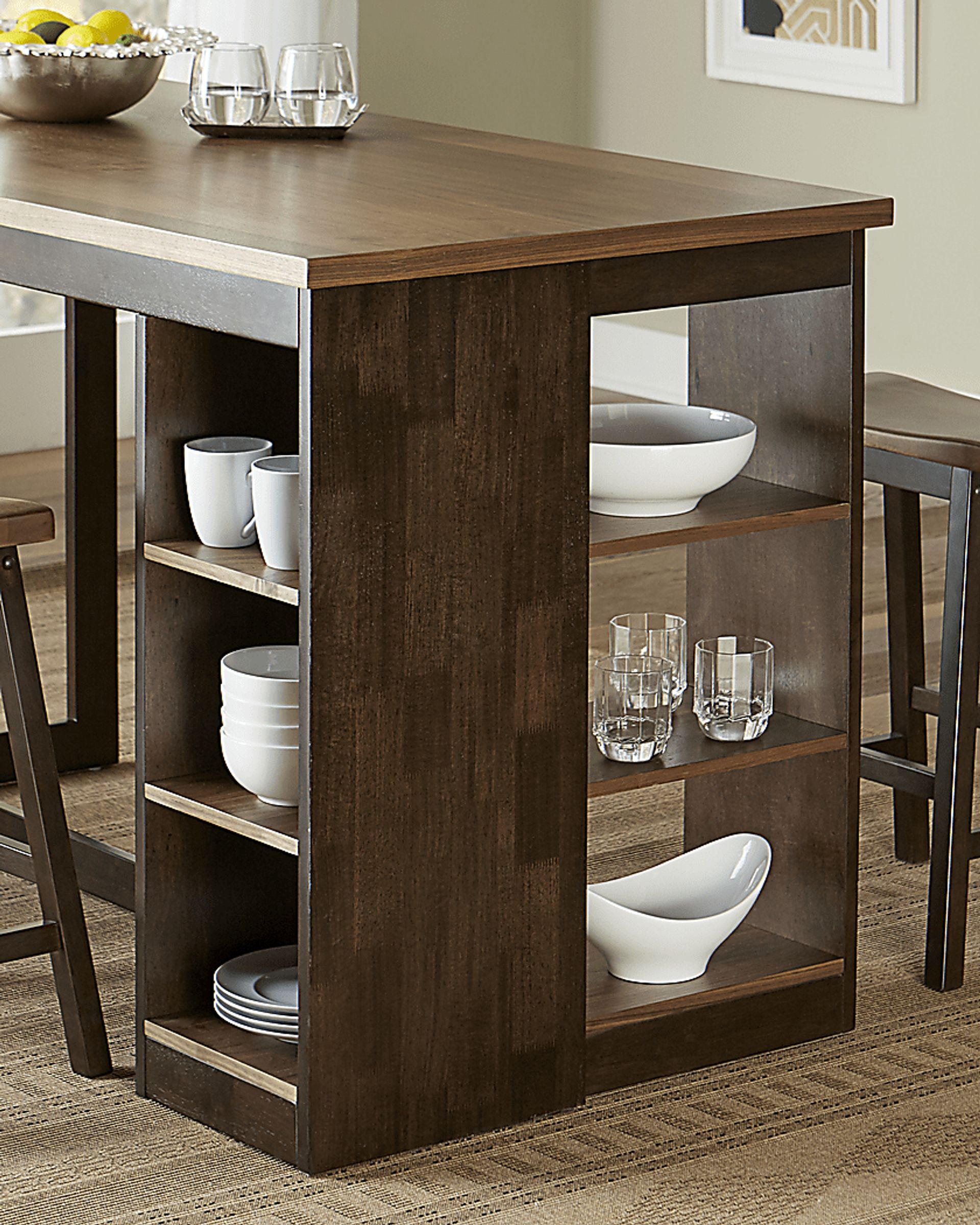 Keasey Brown Counter Table - Image 2