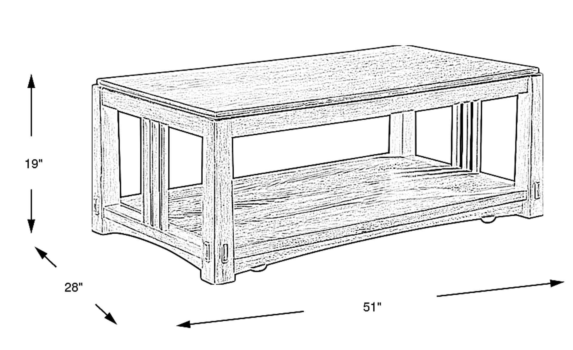 Dimension Image. Please refer to the Dimension Tab on this page for dimension details.