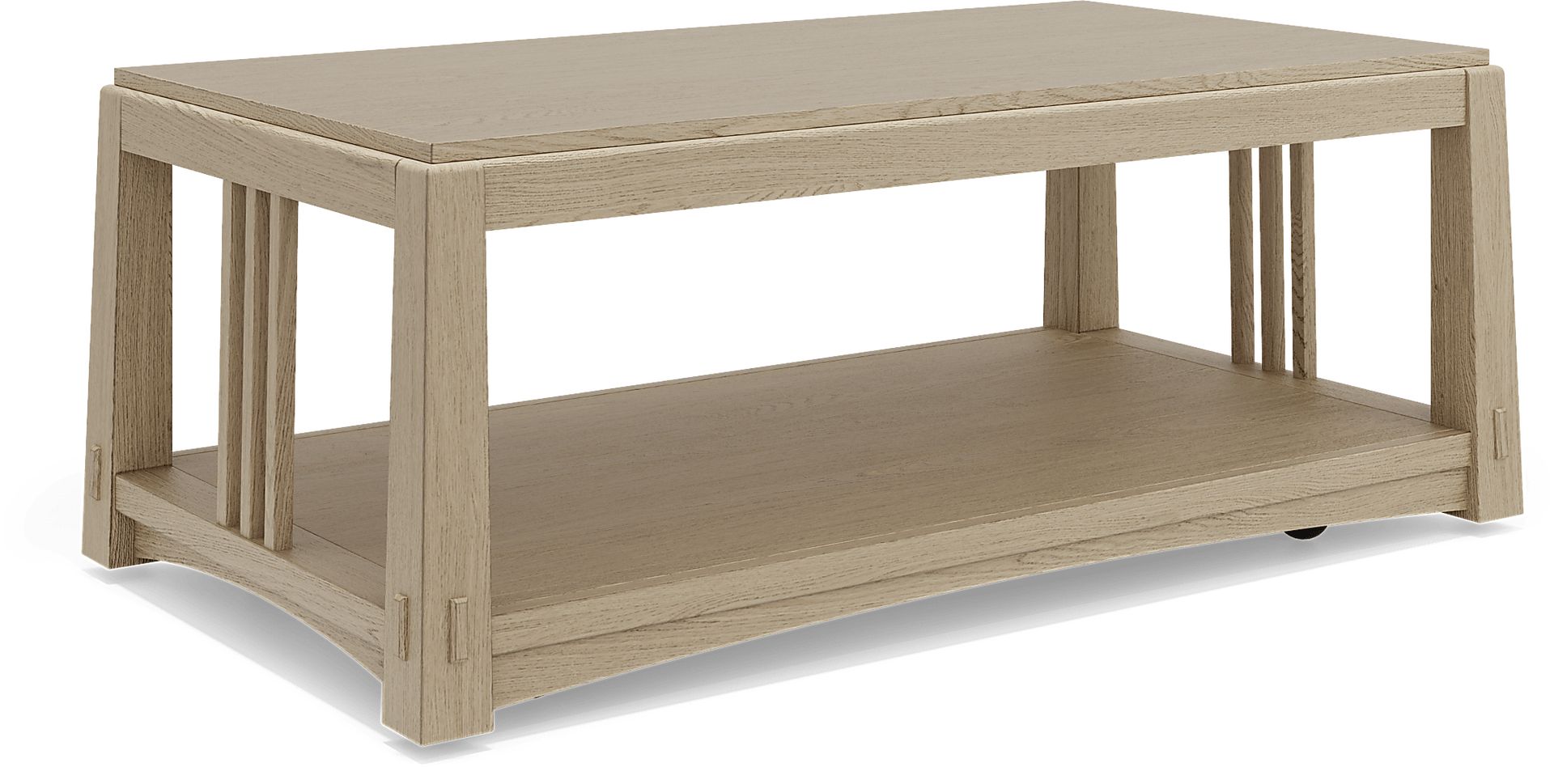 Keaton Natural Cocktail Table - Image 1