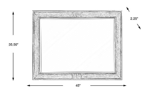 Dimension Image. Please refer to the Dimension Tab on this page for dimension details.