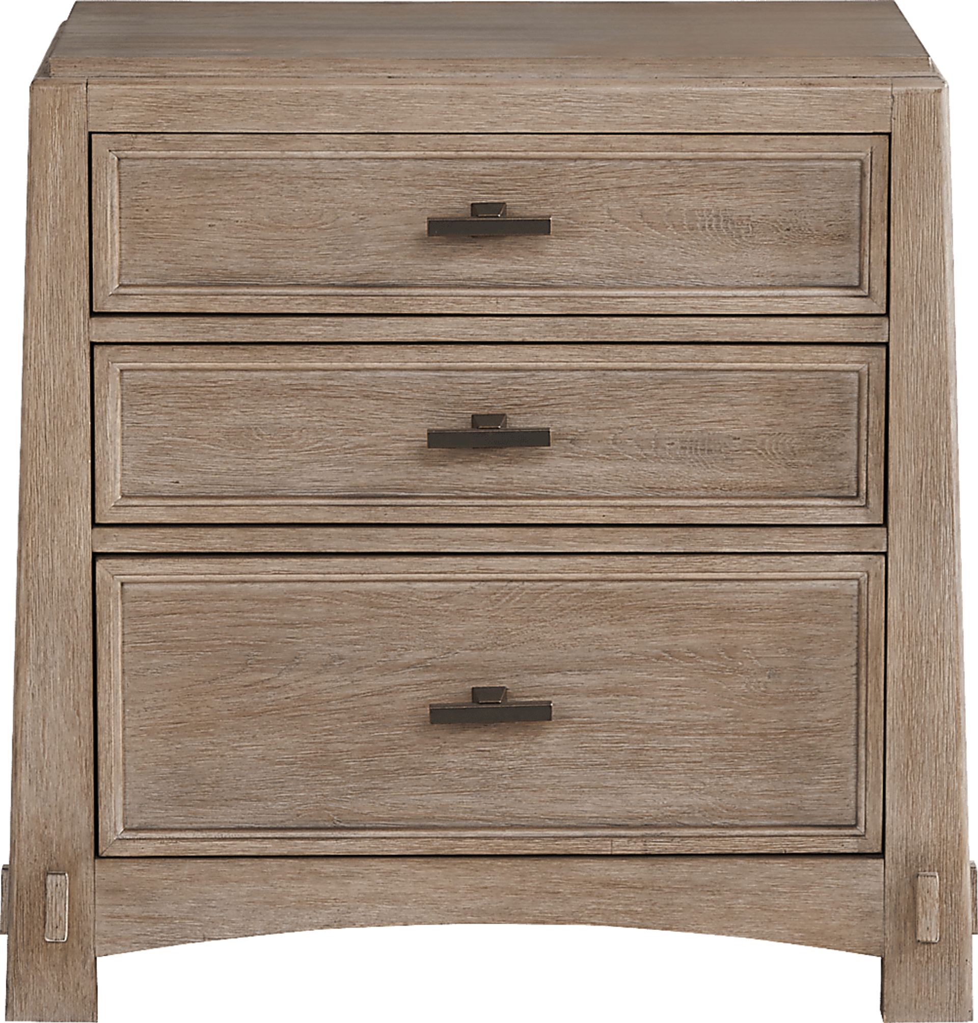 Keaton Taupe Nightstand - Image 1