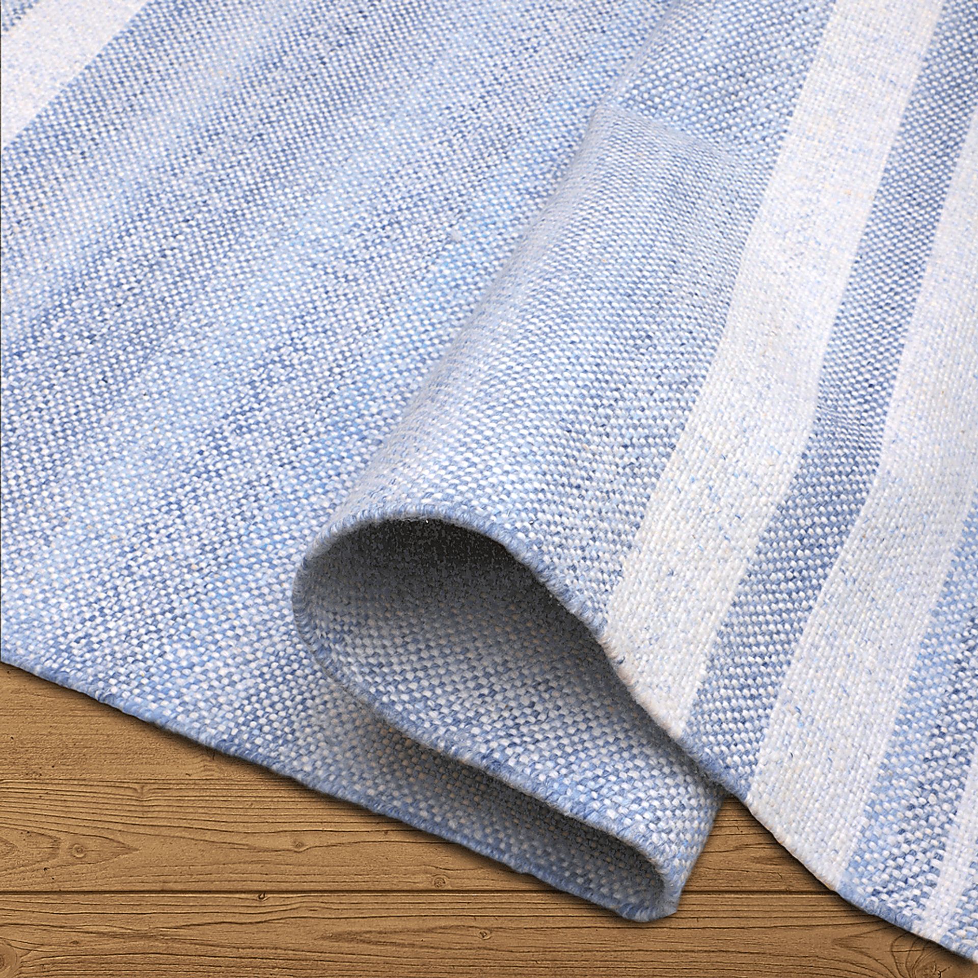 Kebba Blue 7' x 9'9 Indoor/Outdoor Rug - Image 4