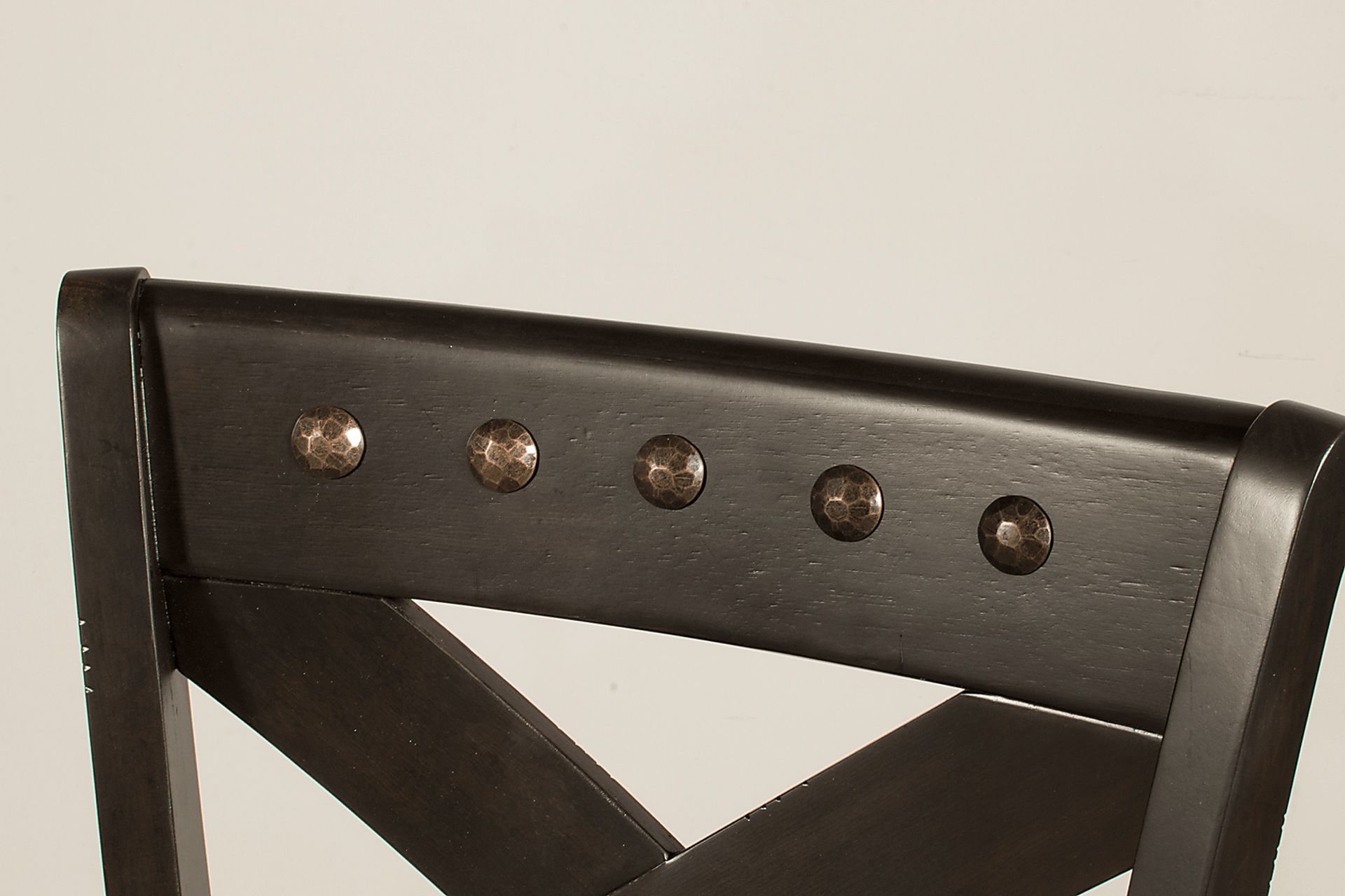Keble Brown Swivel Barstool - Image 3