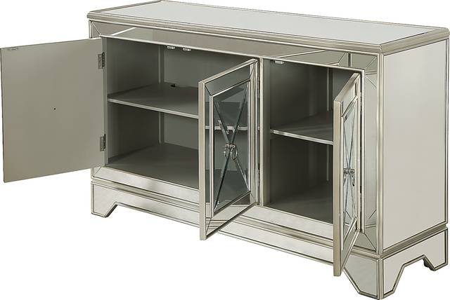 Kedgewick Gold Accent Cabinet - Thumbnail - Image 4