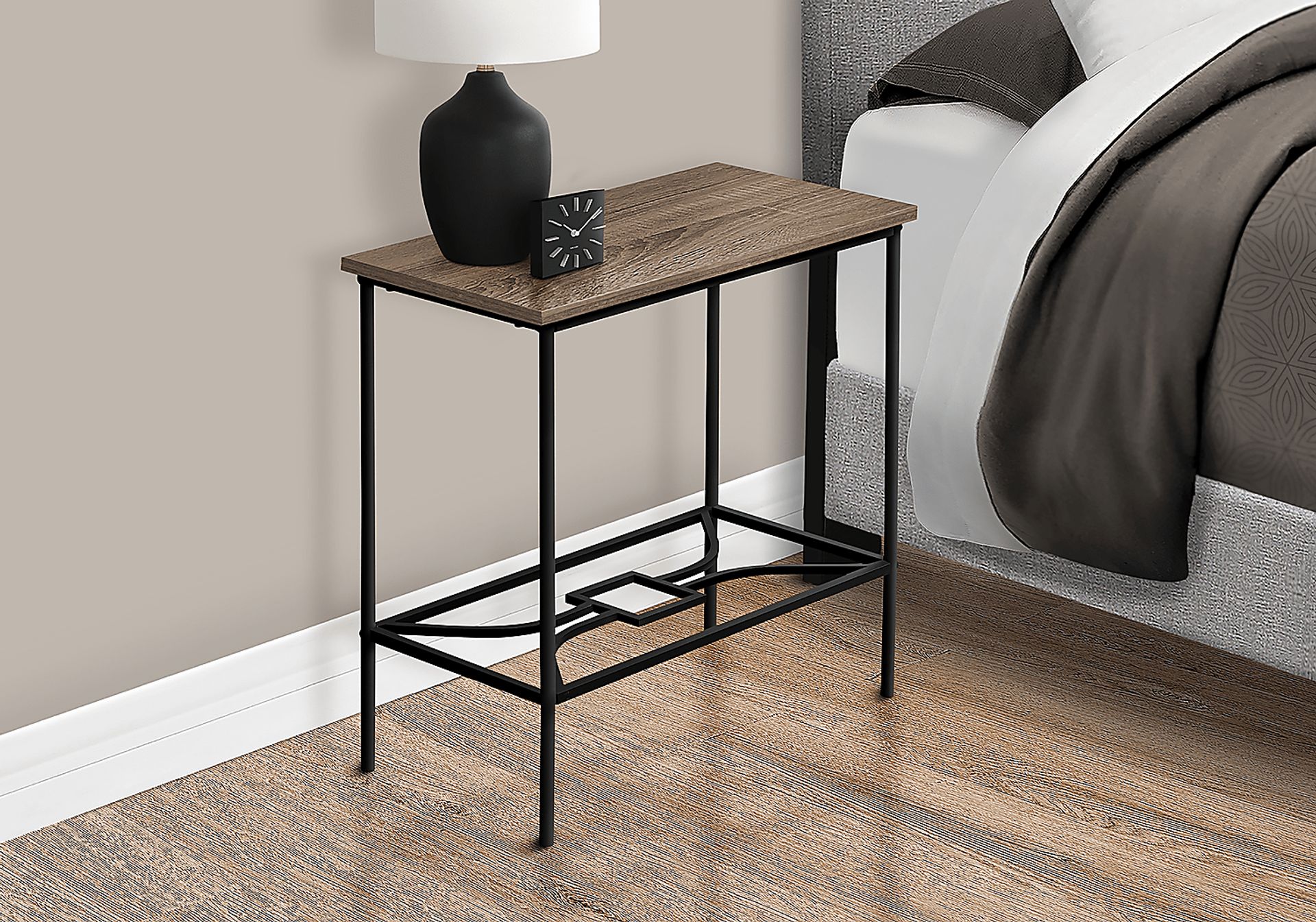 Kedington Taupe End Table - Image 3