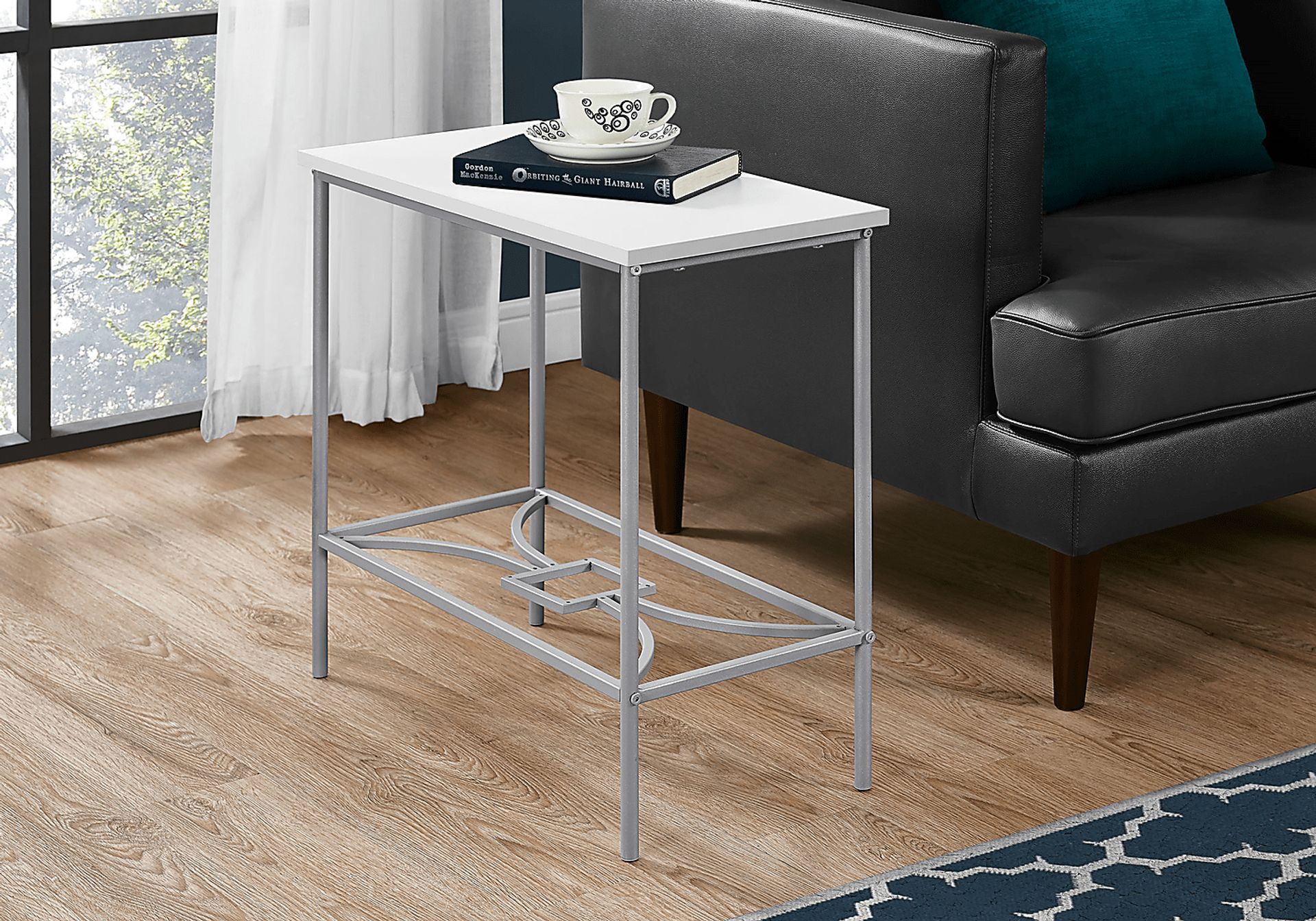 Kedington White End Table - Image 2