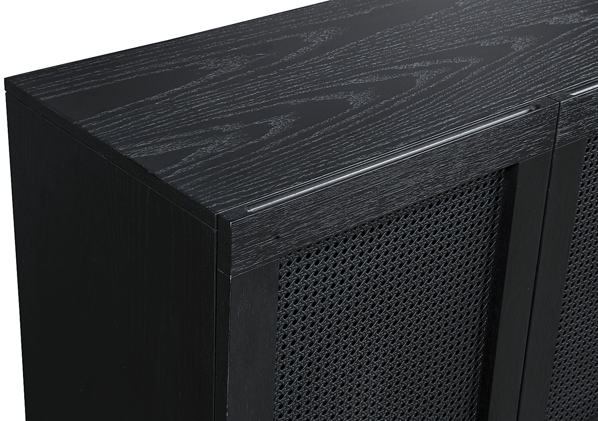 Keegan Black Credenza - Image 3