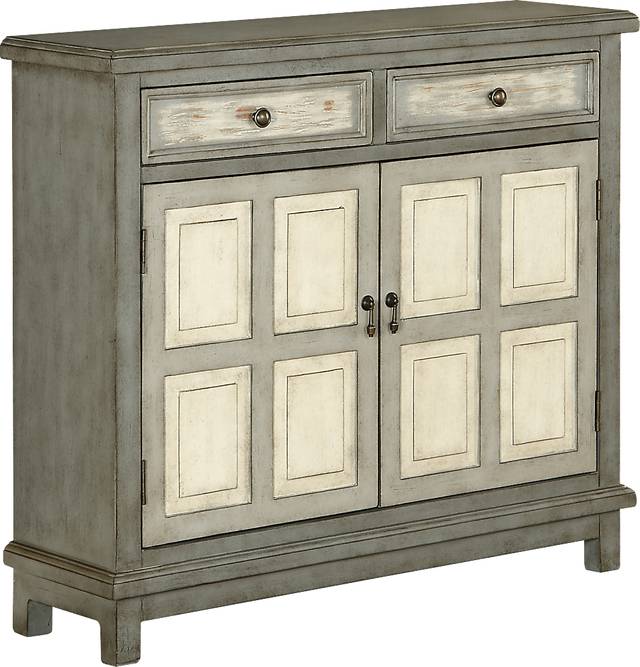 Keeley Gray Accent Cabinet - Thumbnail - Image 2