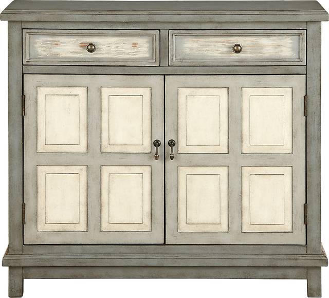 Keeley Gray Accent Cabinet - Thumbnail - Image 1
