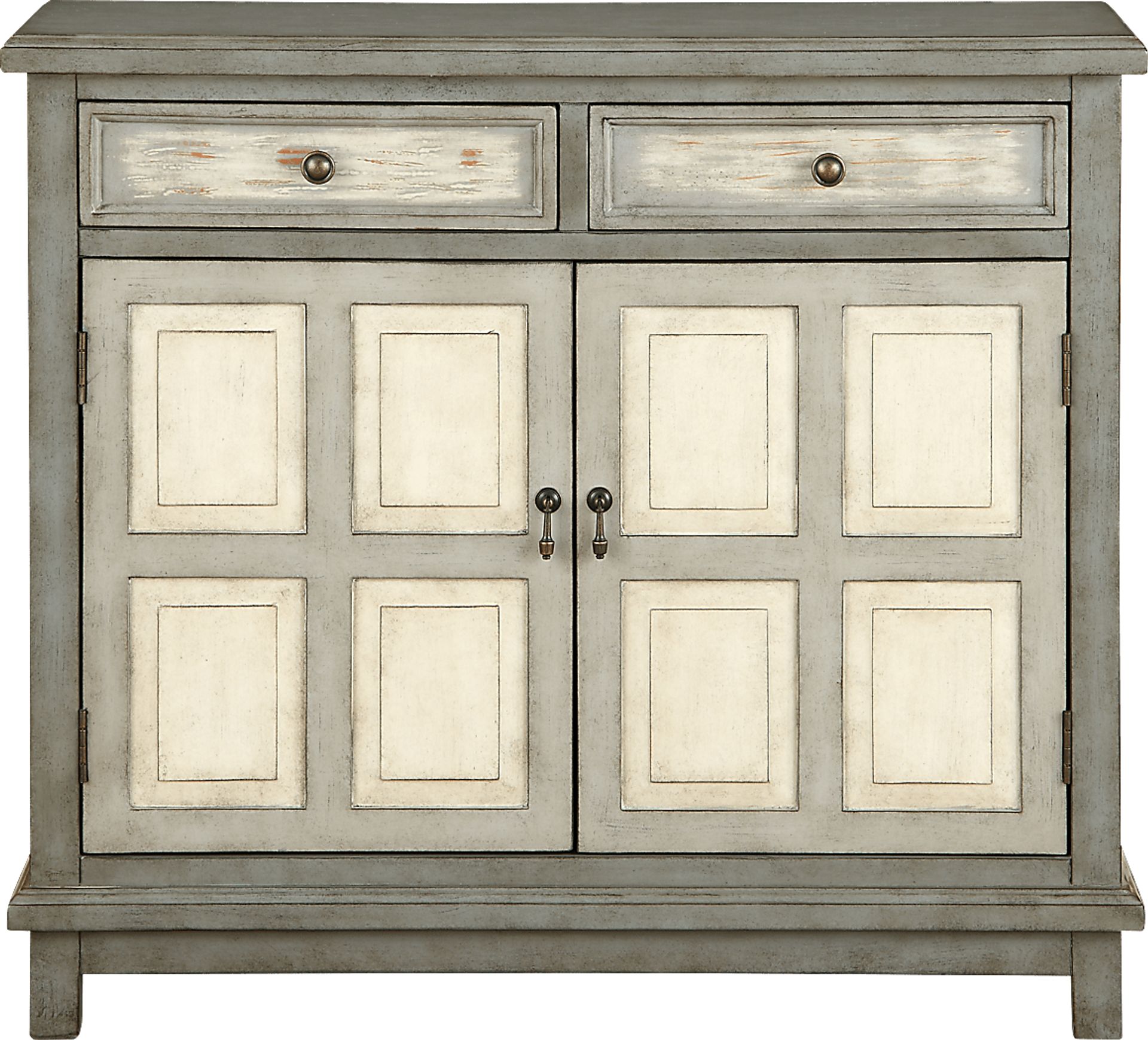 Keeley Gray Accent Cabinet - Image 1