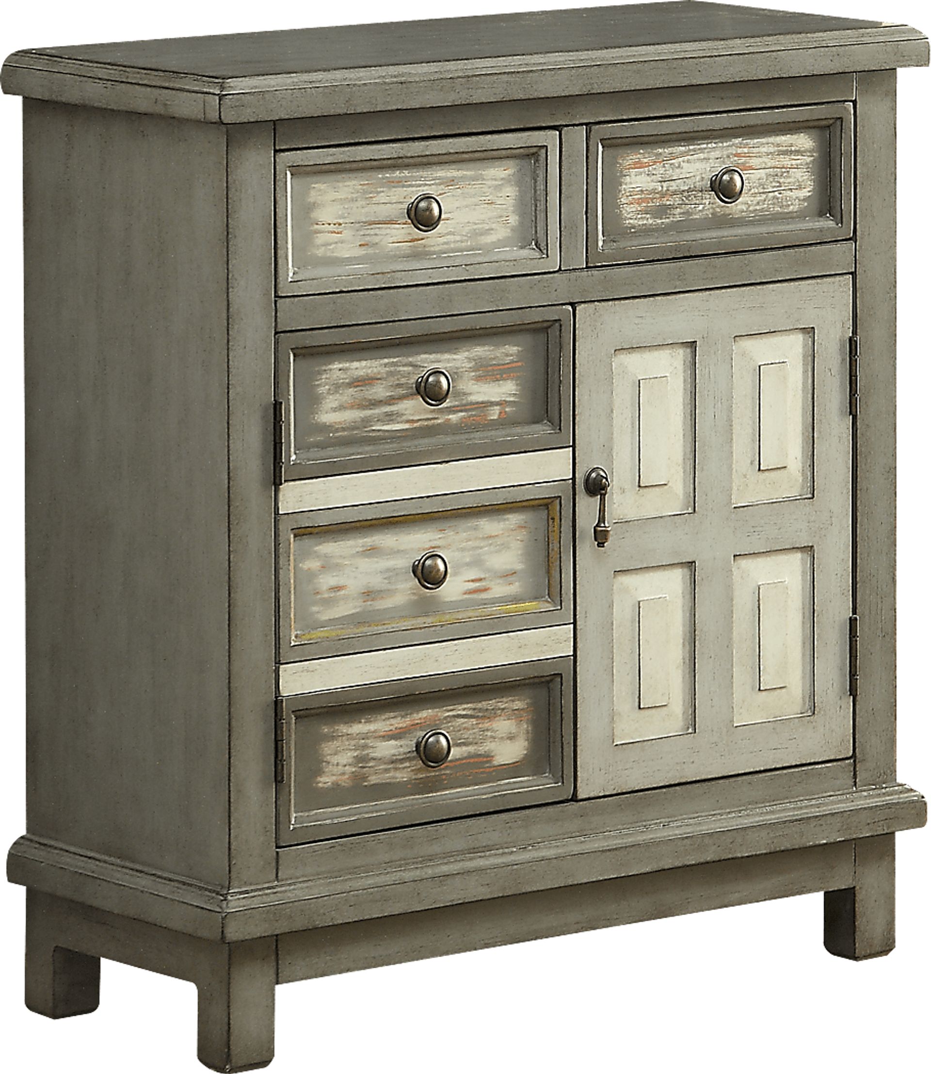Keeley Gray Drawer Accent Cabinet - Image 2