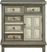 Keeley Gray Drawer Accent Cabinet