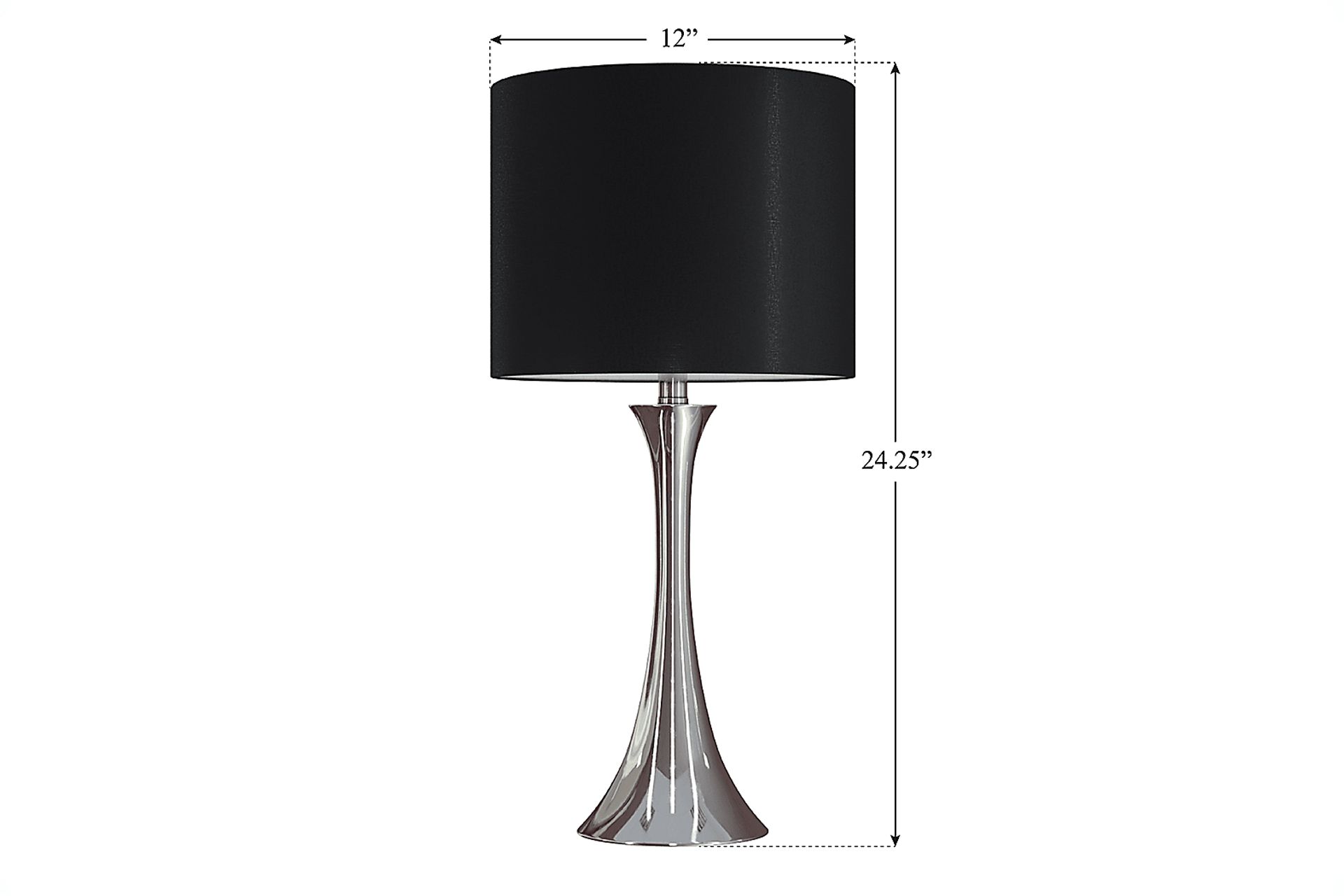 Keely Alley Black Table Lamps, Set of 2 - Image 9