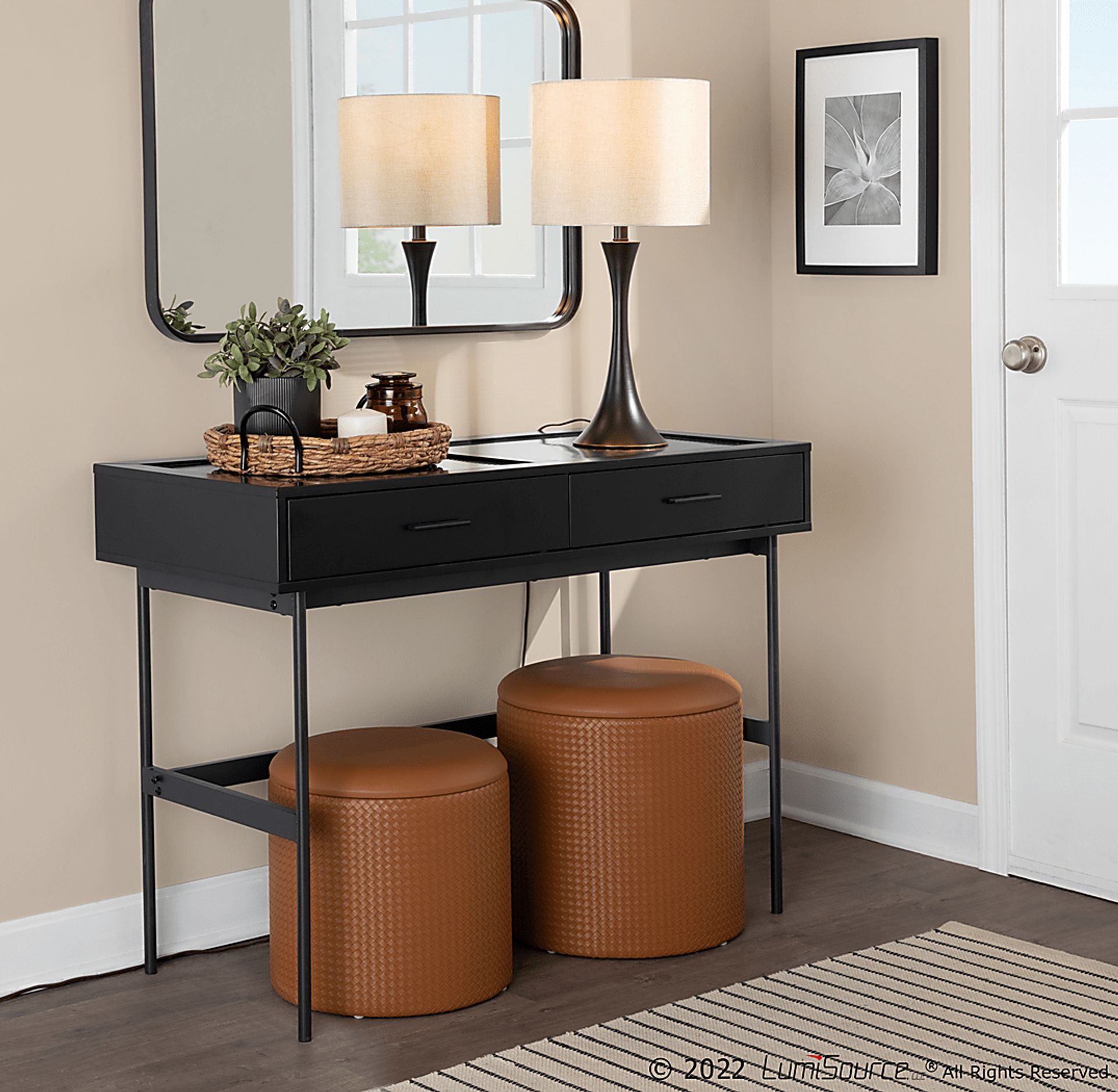 Keely Alley Bronze Table Lamps, Set of 2 - Image 4