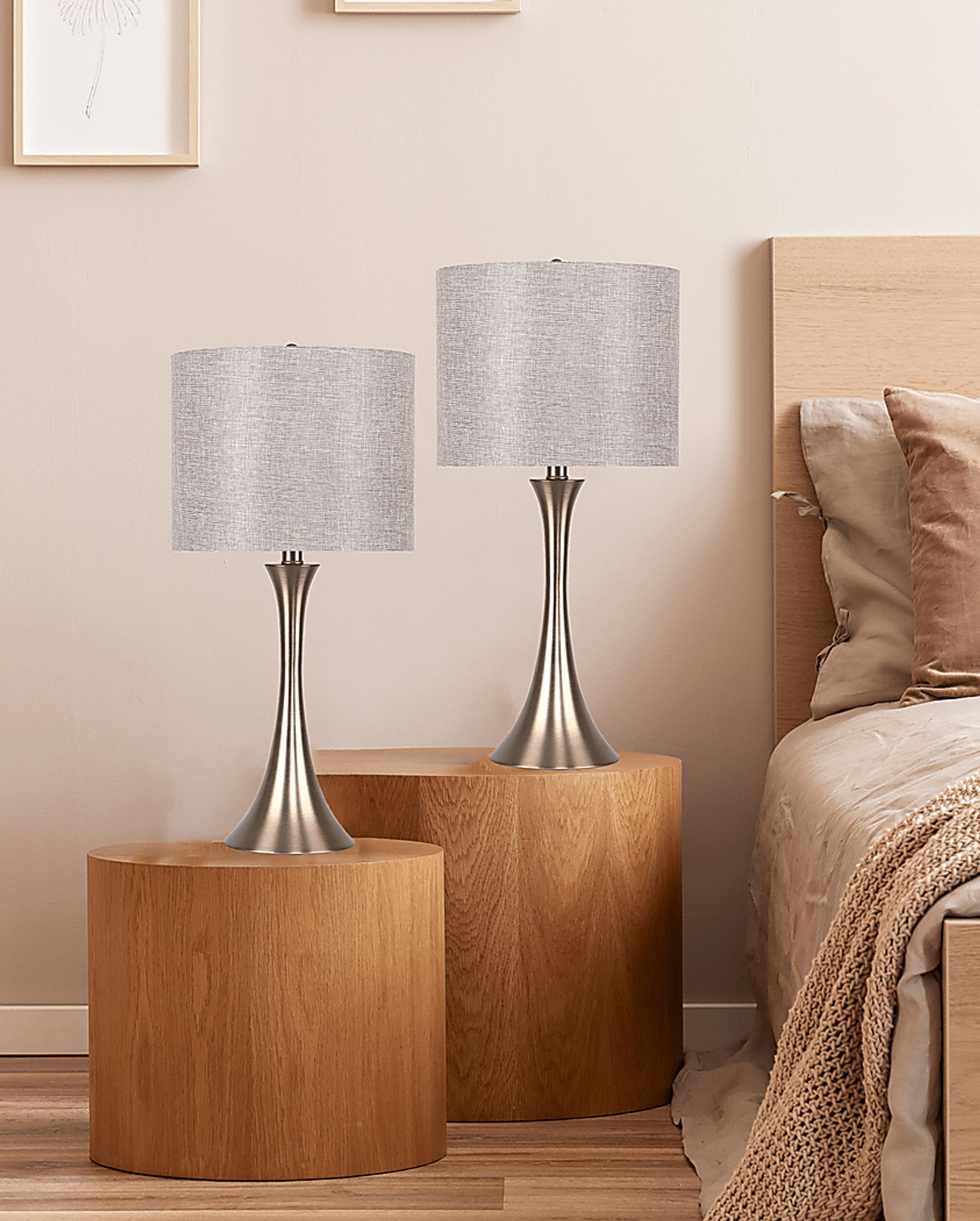 Keely Alley Gold Table Lamps, Set of 2 - Image 2