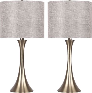 Keely Alley Gold Lamp, Set of 2