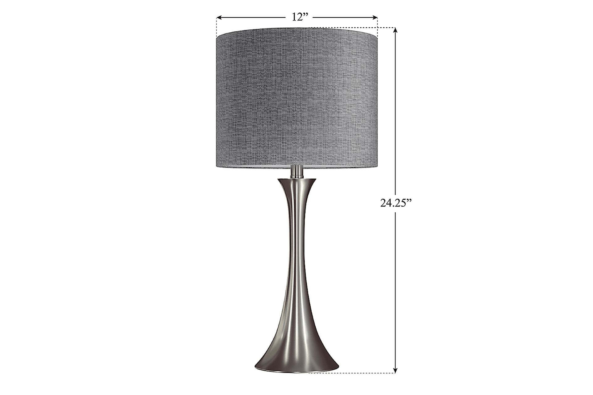 Keely Alley Gray Lamp, Set of 2 - Image 9
