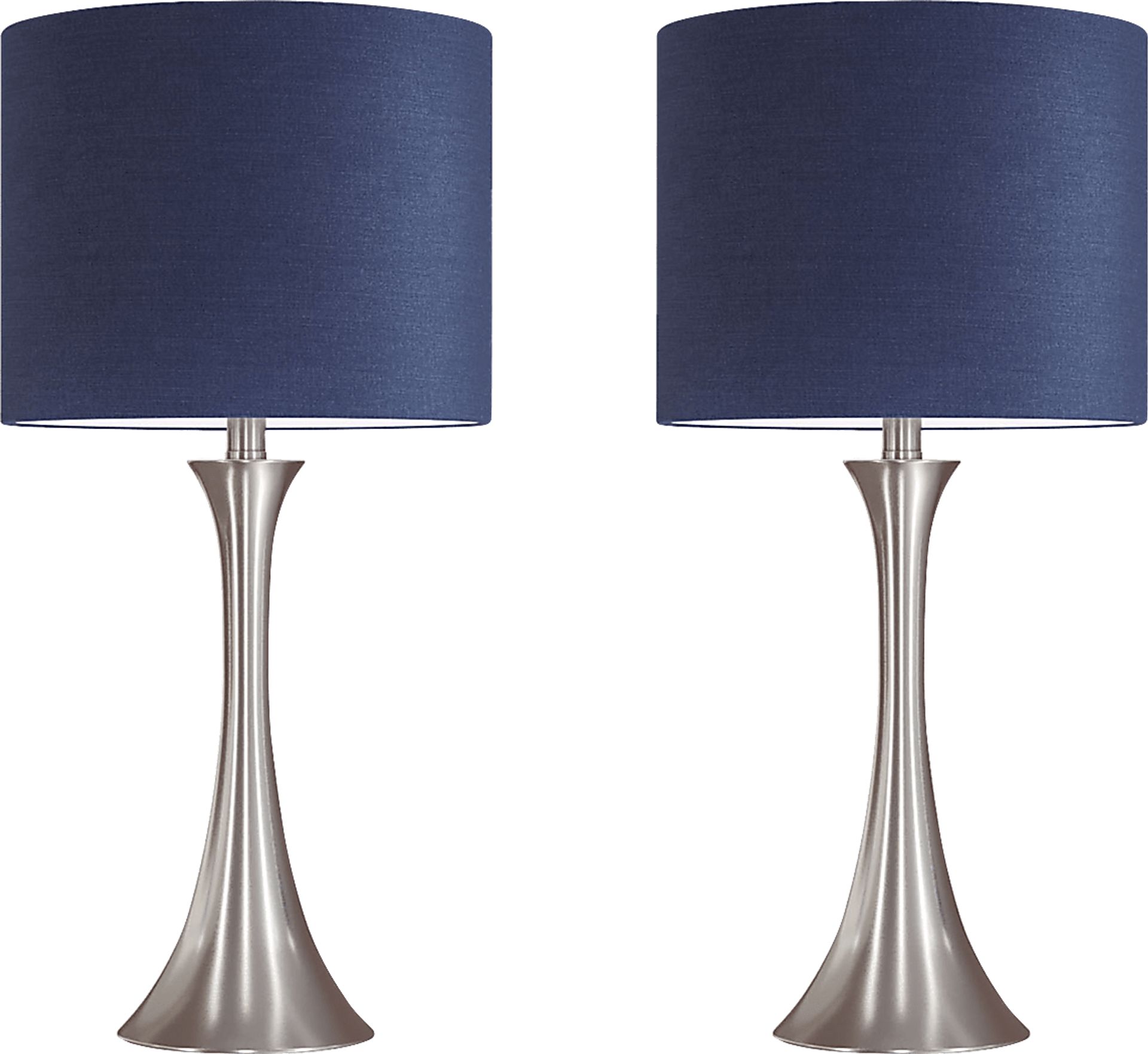 Keely Alley Navy Lamp, Set of 2 - Image 1