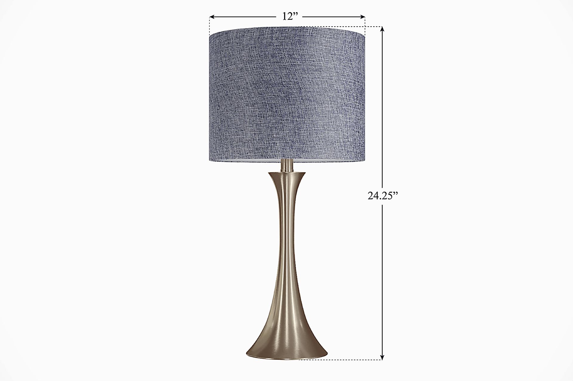 Keely Alley Nickel Table Lamps, Set of 2 - Image 8