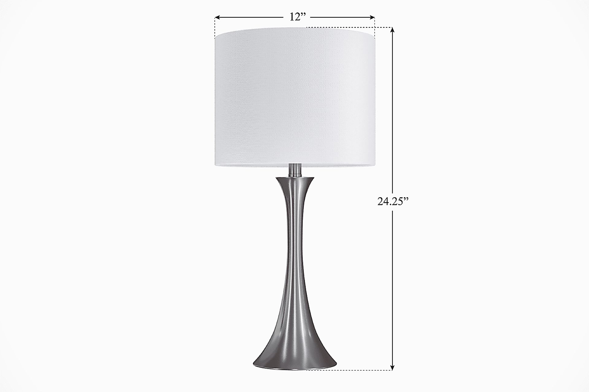 Keely Alley Platinum Table Lamps, Set of 2 - Image 8