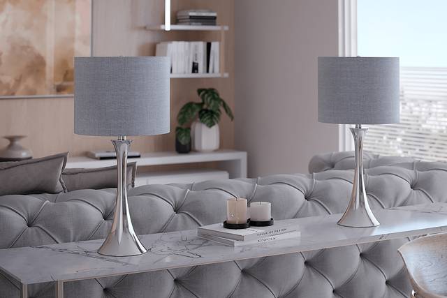 Keely Alley Silver Lamp, Set of 2 - Thumbnail - Image 2