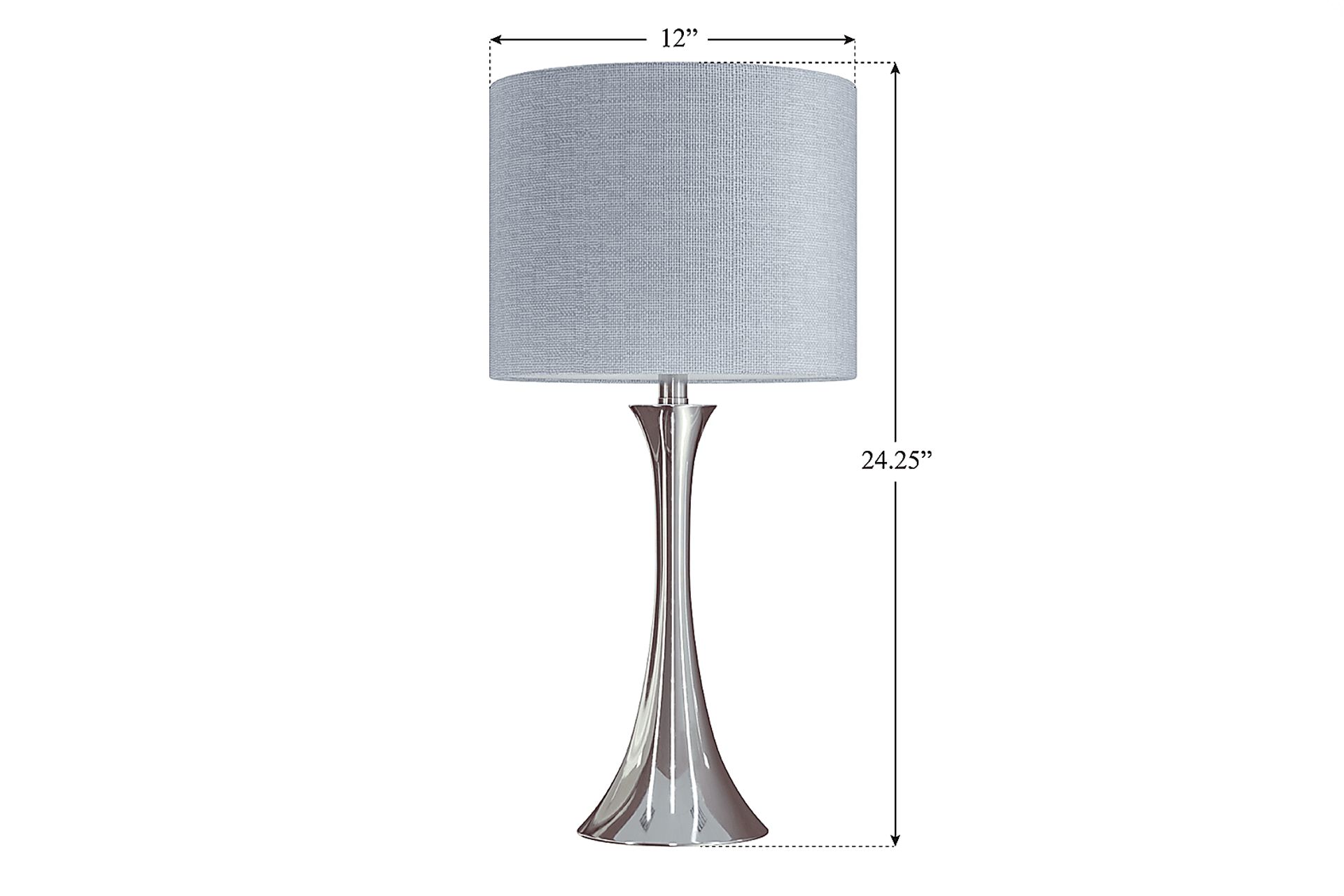 Keely Alley Silver Lamp, Set of 2 - Image 8