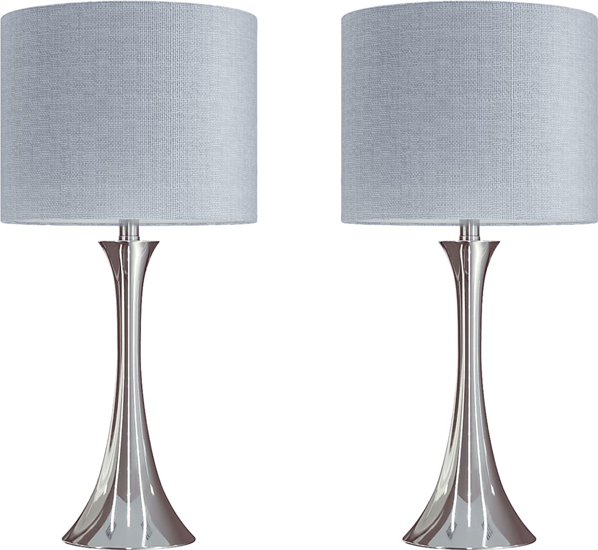 Keely Alley Silver Gray Table Lamp | Rooms to Go