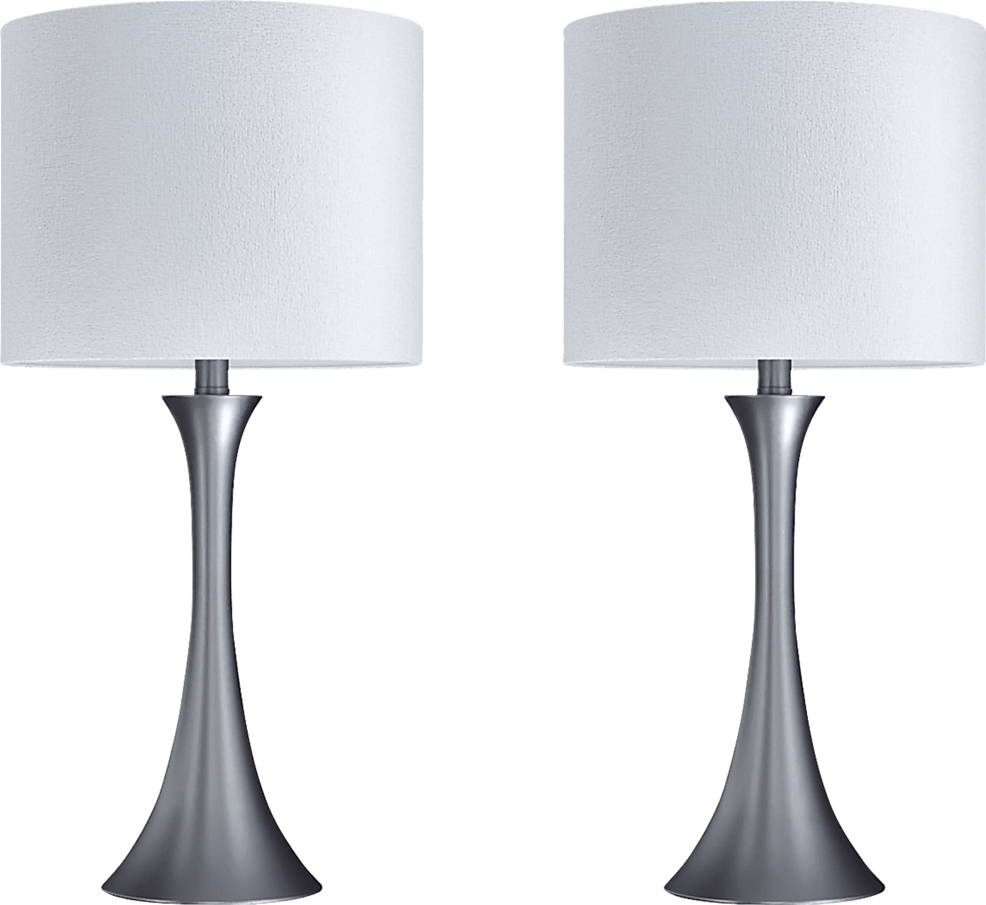 Keely Alley Slate Table Lamps, Set of 2 - Image 1