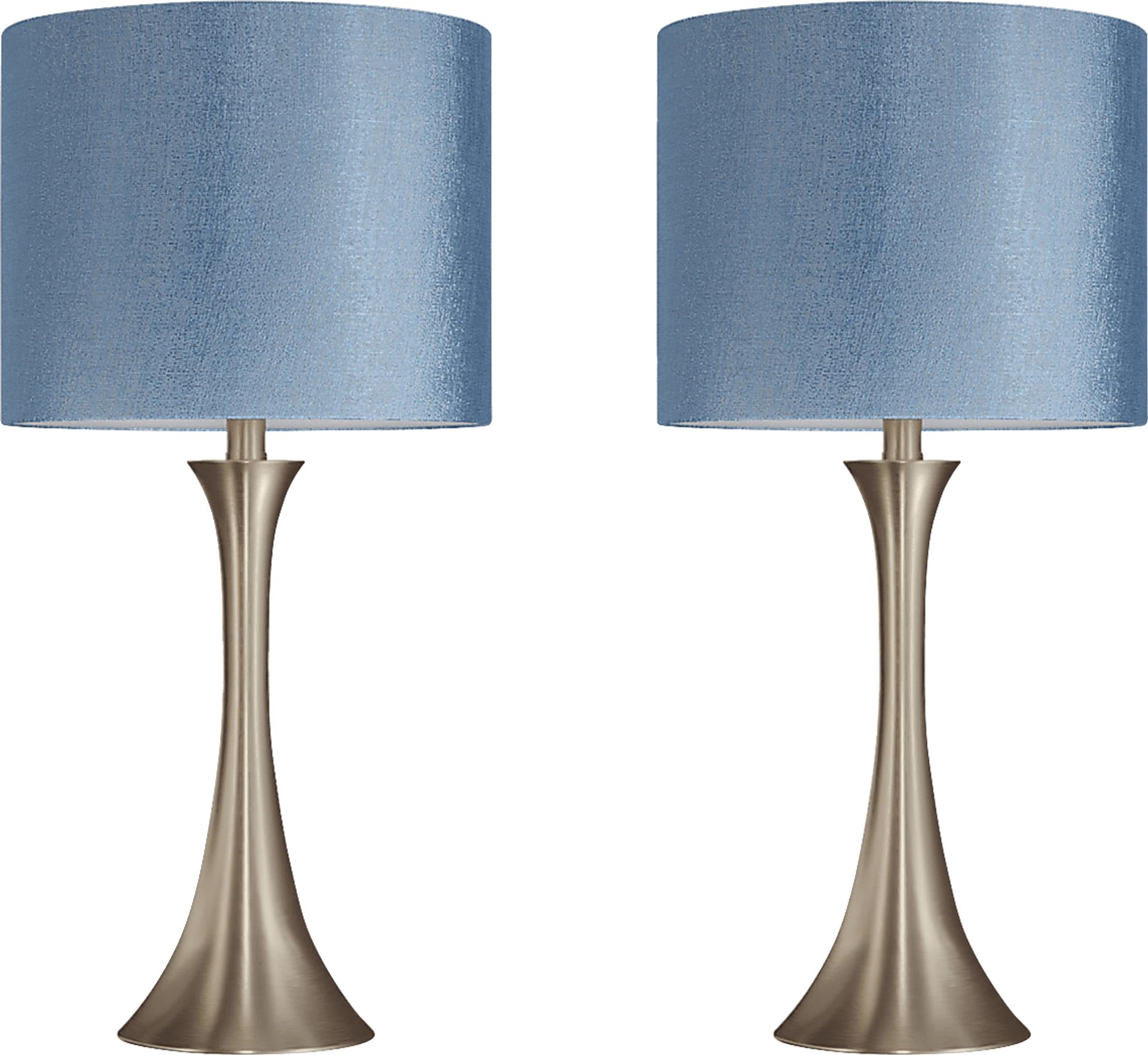 Keely Alley Teal Lamp, Set of 2 - Image 1