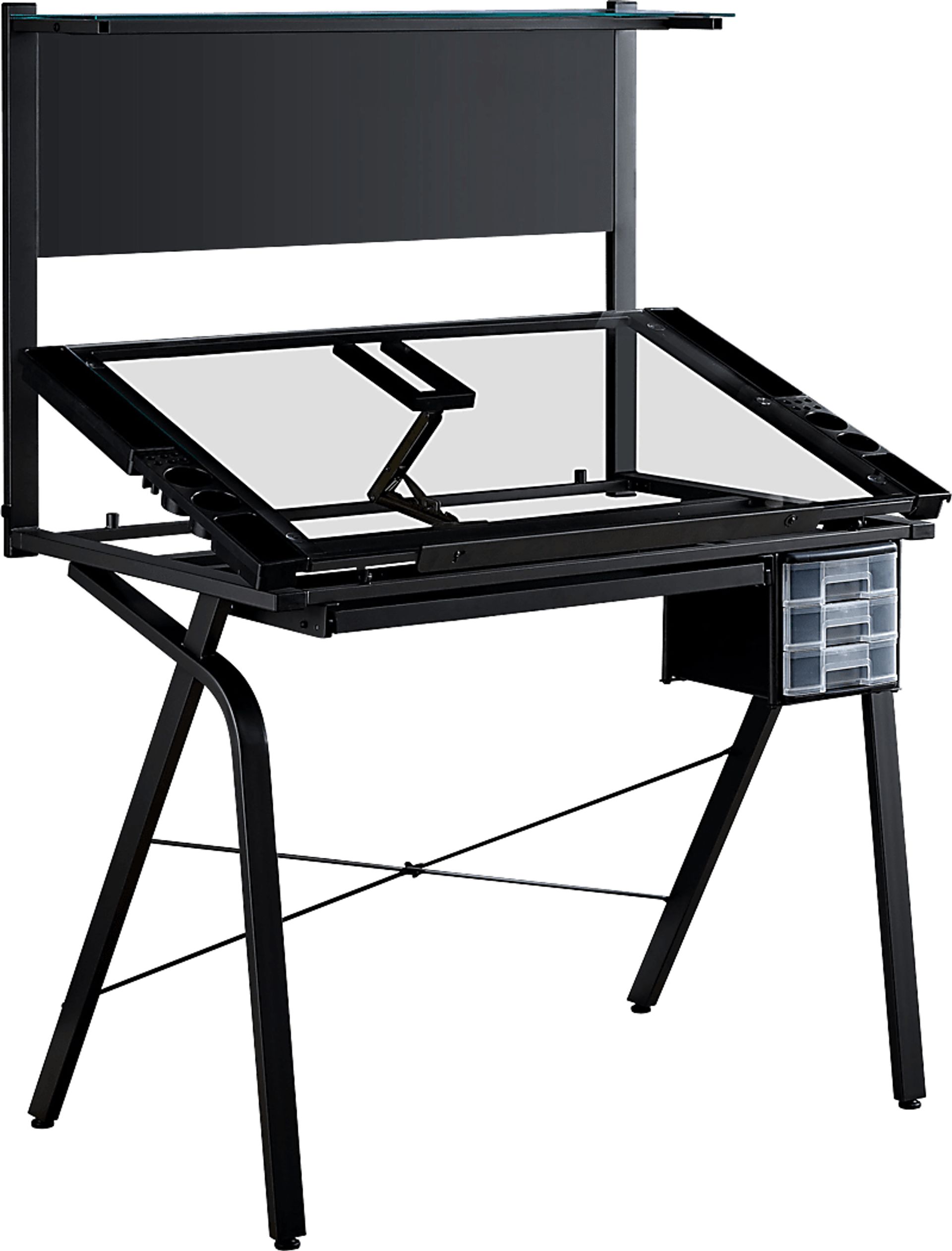 Keeton Black Desk - Image 1