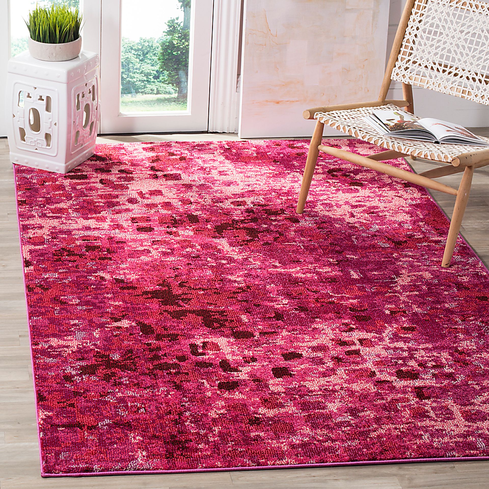 Keeva Fuschia 6'7 x 9'2 Rug - Image 3