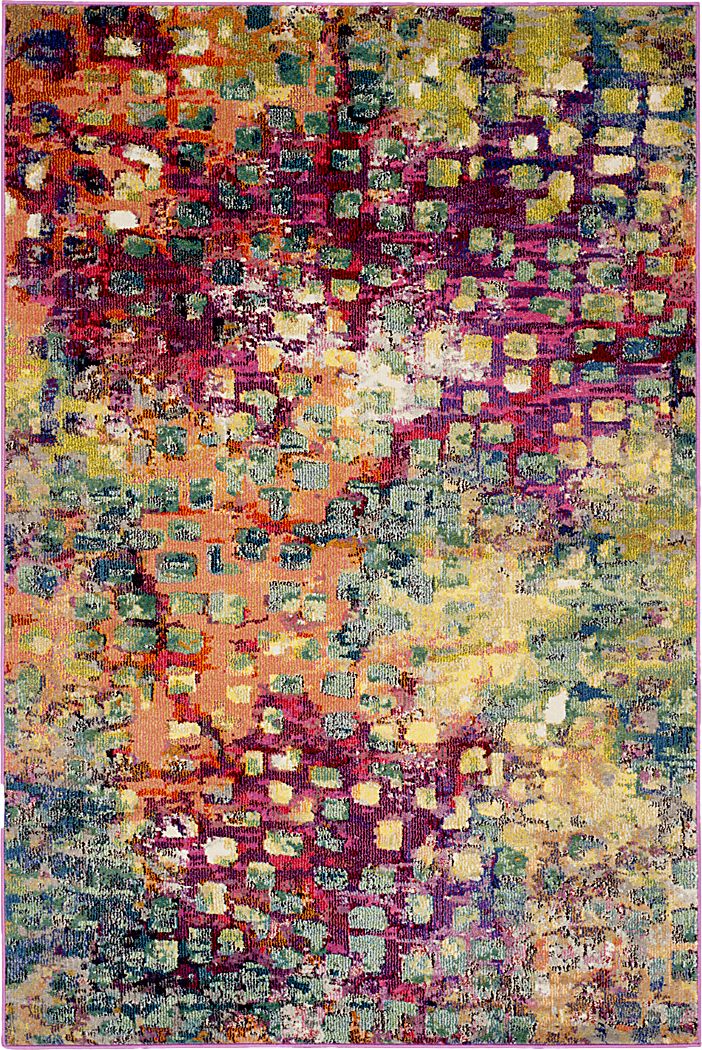 Keeva Pink 5'1 x 7'7 Rug