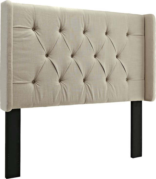Kegan Linen Full/Queen Upholstered Headboard - Thumbnail - Image 3