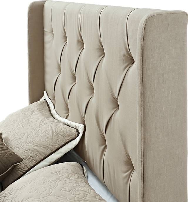 Kegan Linen Full/Queen Upholstered Headboard - Thumbnail - Image 5