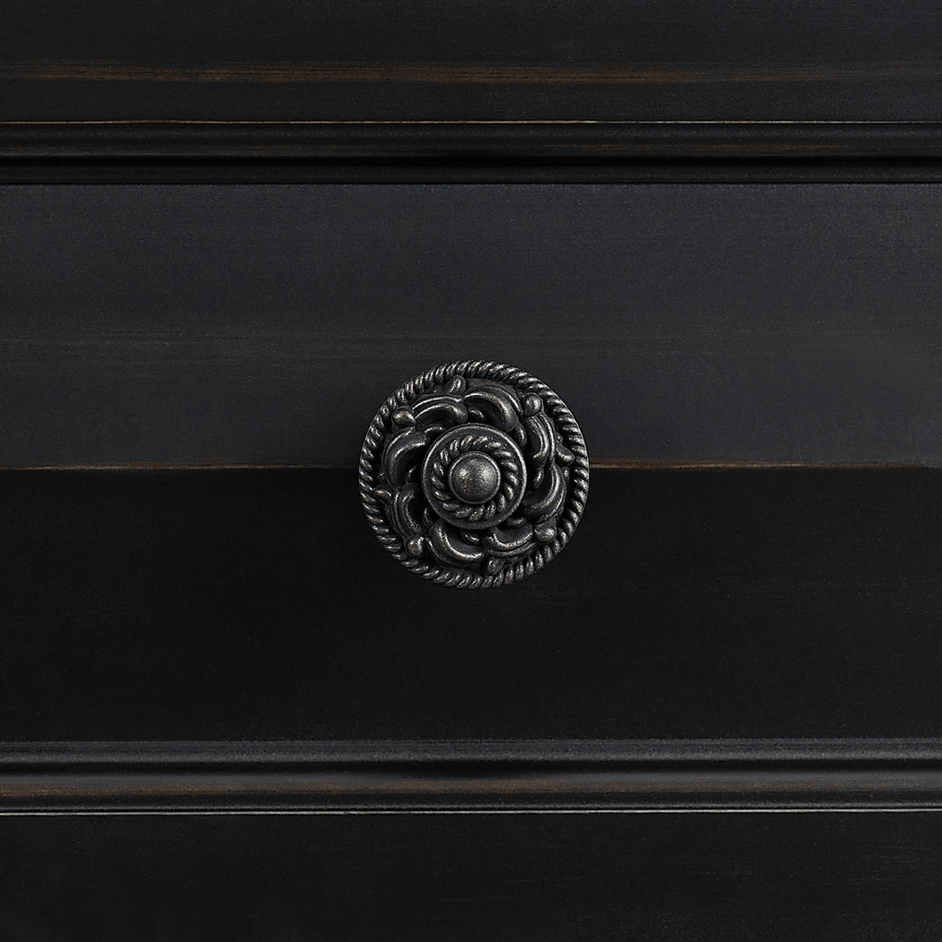 Keghon Black Nightstand - Image 8