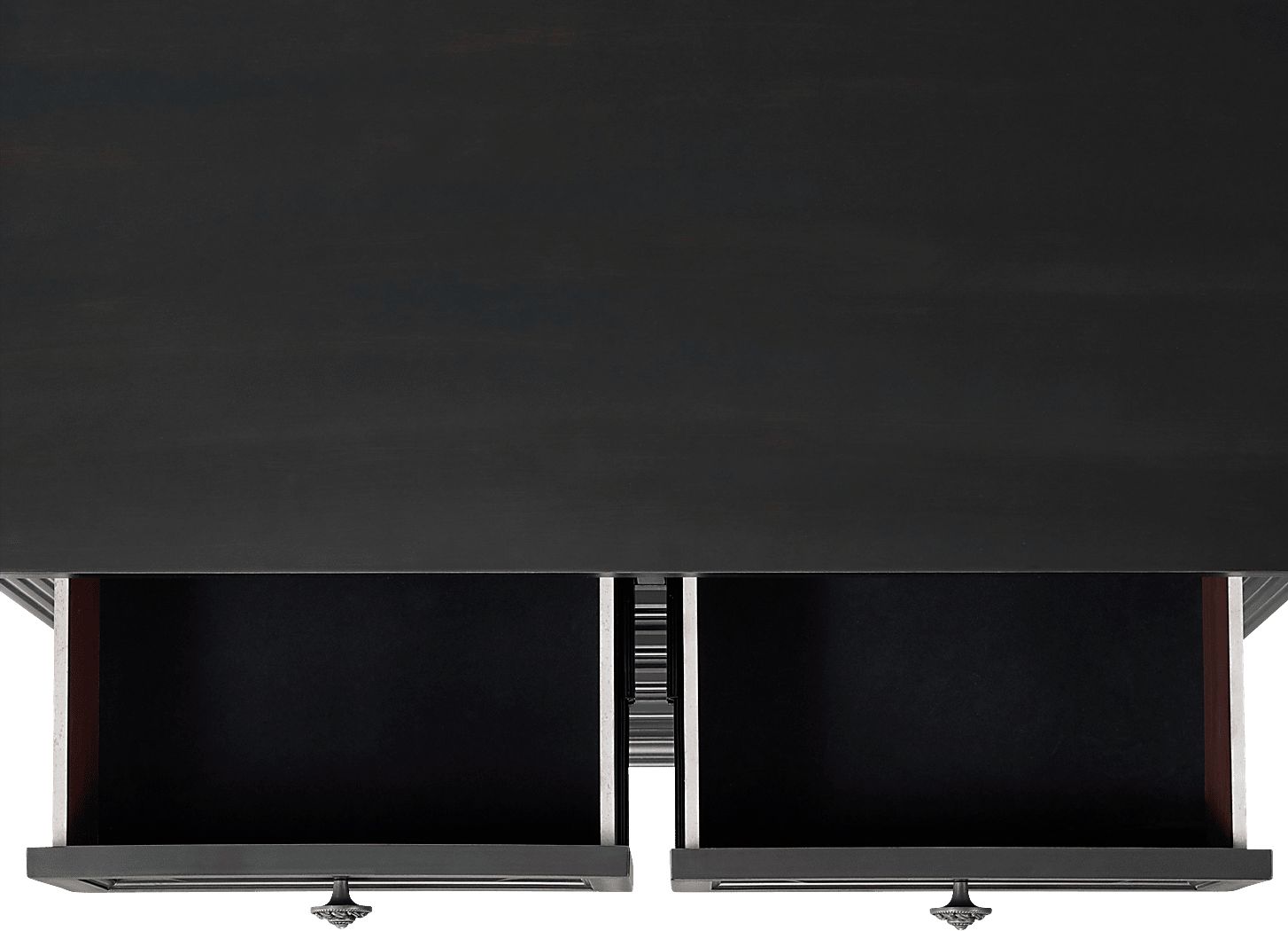 Keghon Black Nightstand - Thumbnail 3