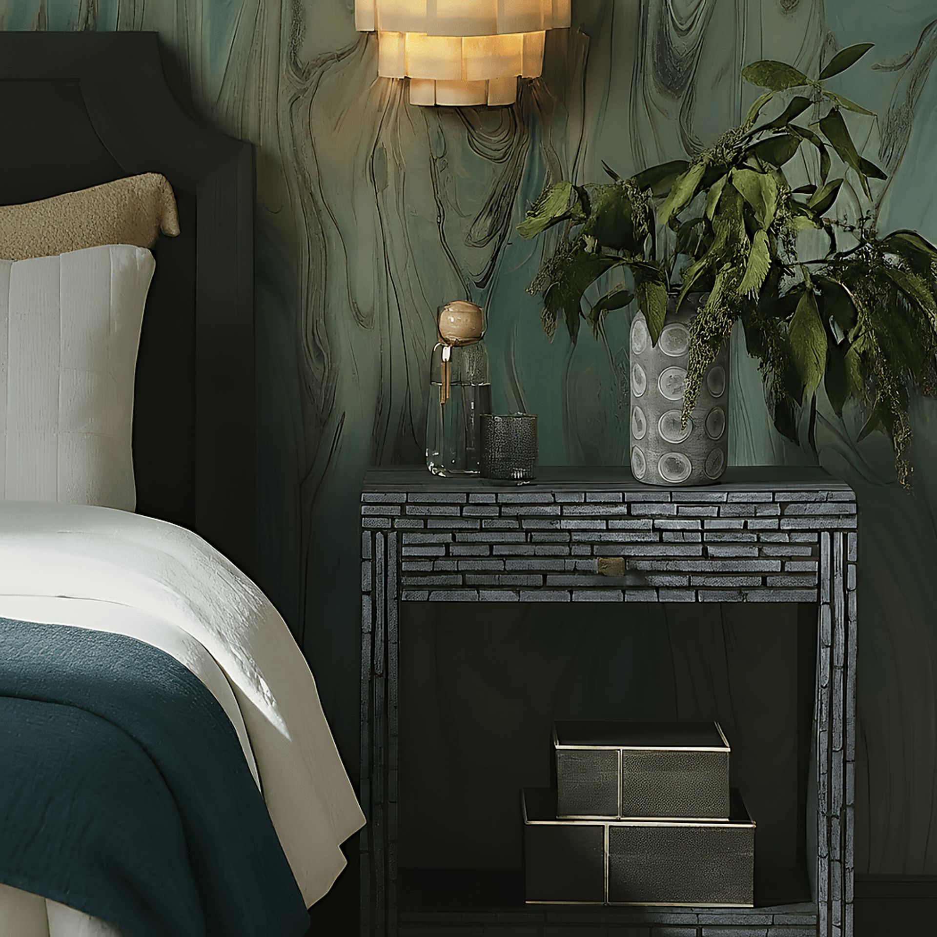 Keiki Black Nightstand - Image 2