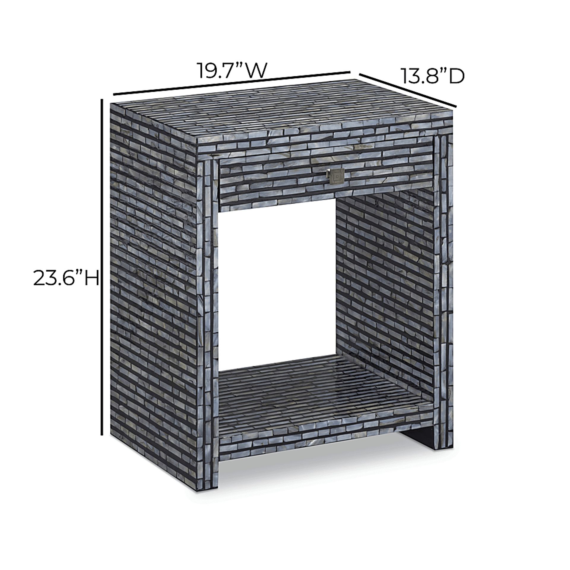 Keiki Black Nightstand - Image 8