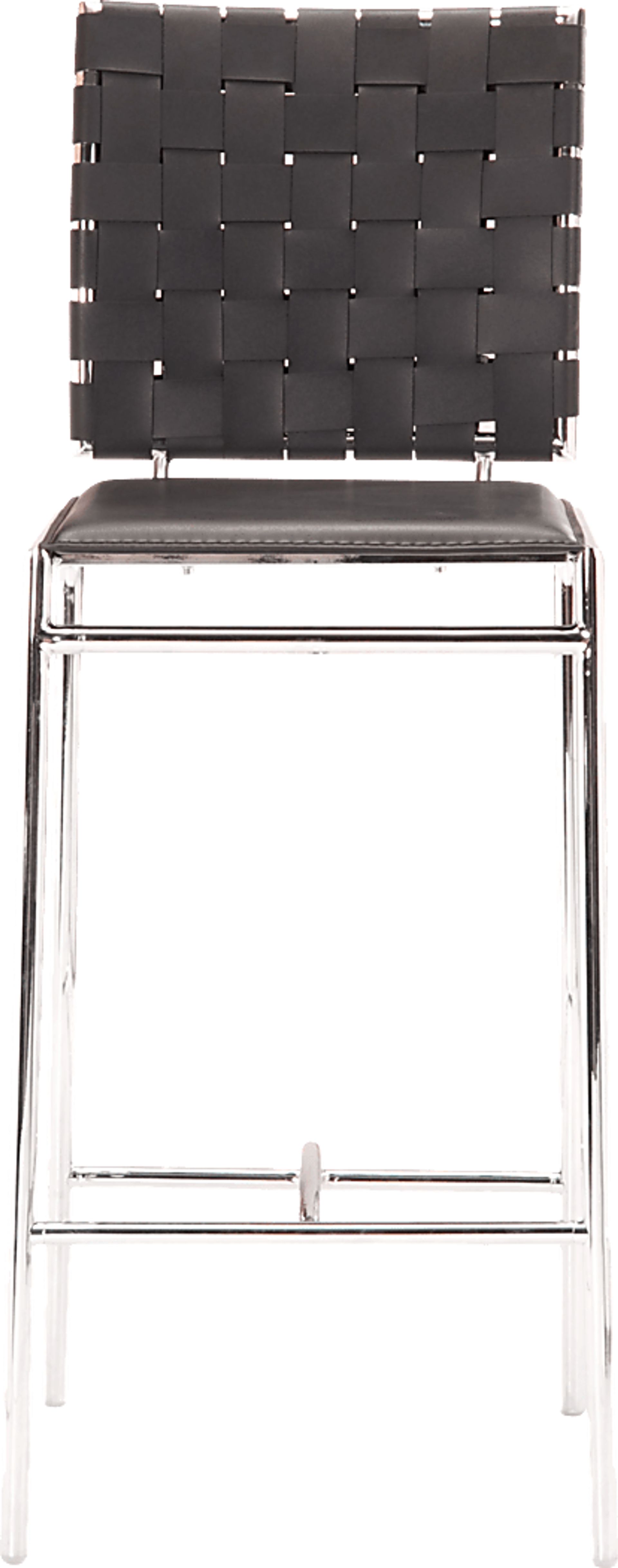 Keiko Black Counter Height Stool, Set of 2 - Image 2
