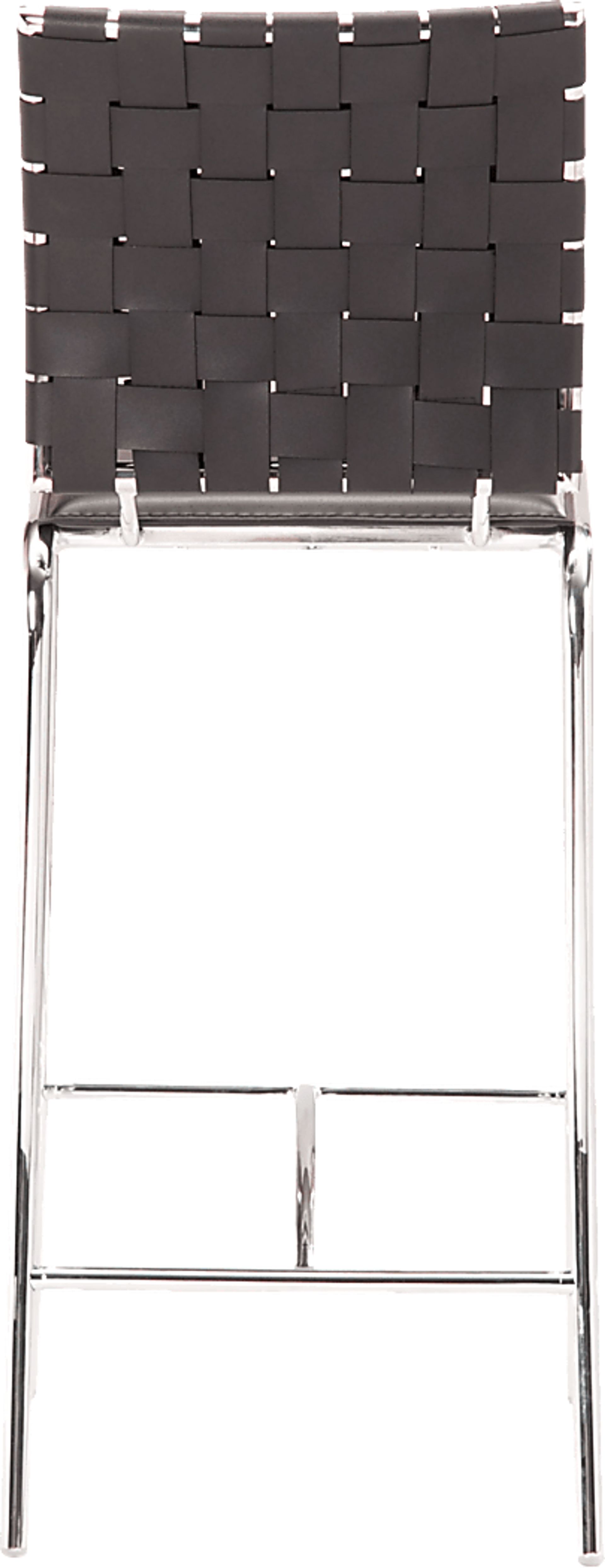 Keiko Black Counter Height Stool, Set of 2 - Image 4